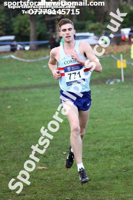 Mens junior British Athletics Liverpool Cross Challenge, Sefton Park, Liverpool. Photo:  David T. Hewitson/Sports for All Pics